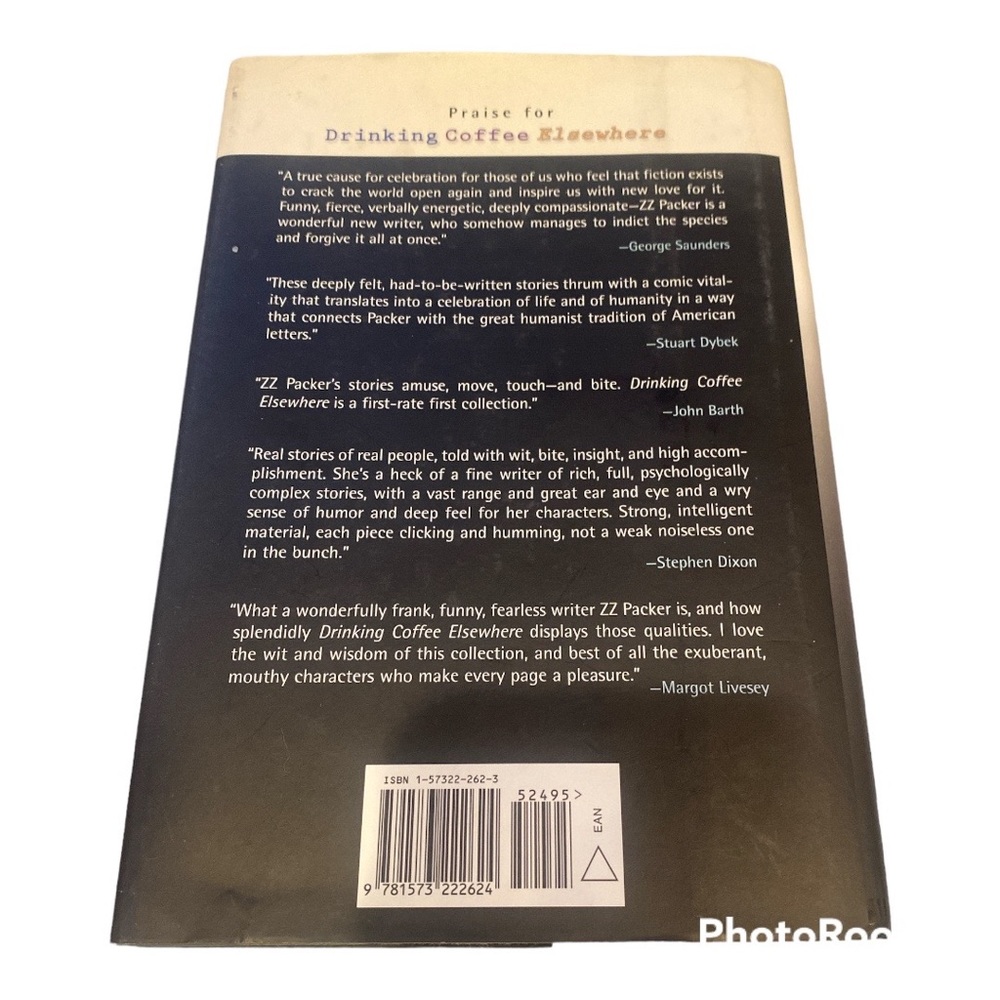 Drinking coffee elsewhere Hardcover Book by ZZ Packer - Picture 2 of 4